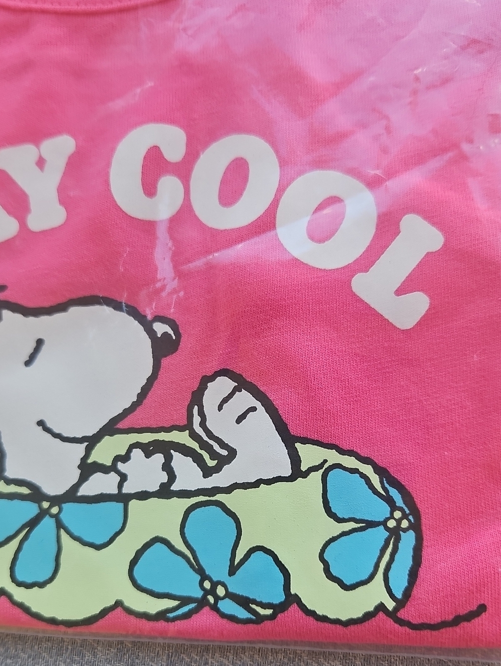 Jumping Beans Peanuts Stay Cool Snoopy Racer Back Tank Top - Picture 3 of 9